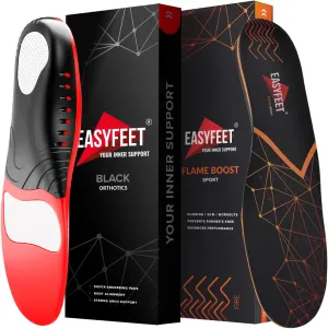 Active Everyday Orthotics Insoles Set - Daily and Sport Pack - Athletic Shoe Insoles Active Sports Walking Training Hiking - Sneakers Running Casual Shoes - Size L (Men 11-12.5/Women 12-13.5)