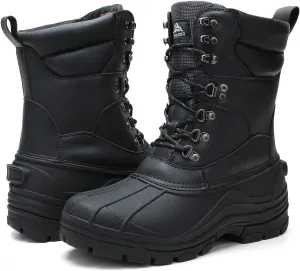 ALEADER Men's Waterproof Winter Snow Boots Thinsulate