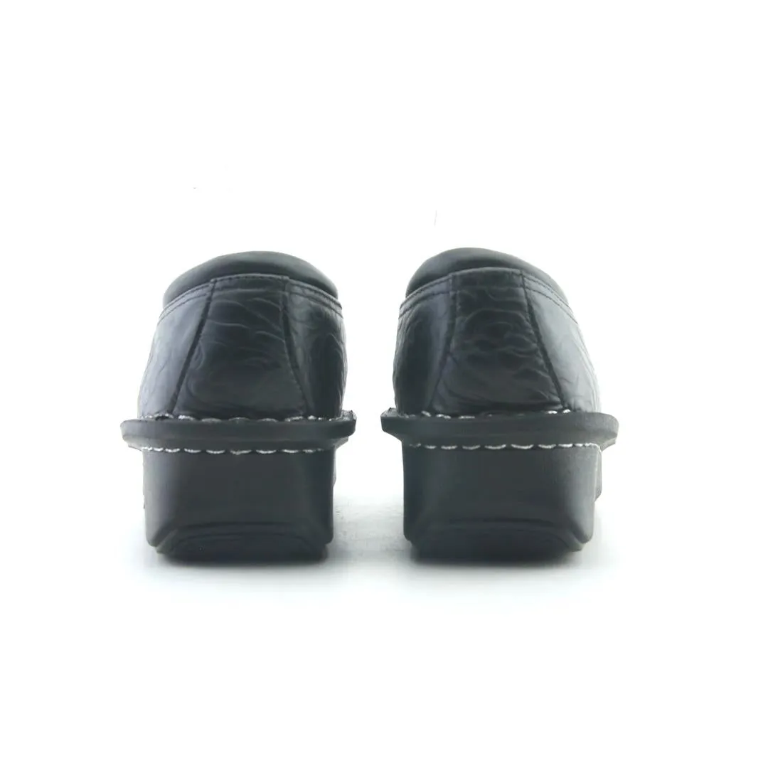 ALEGRIA  DEBRA BLACK EMBOSSED ROSE