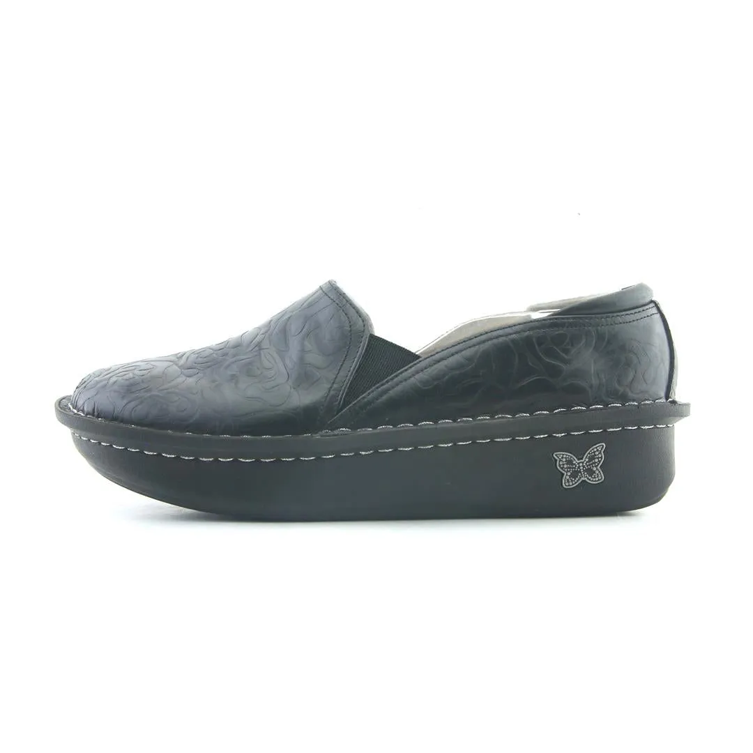 ALEGRIA  DEBRA BLACK EMBOSSED ROSE