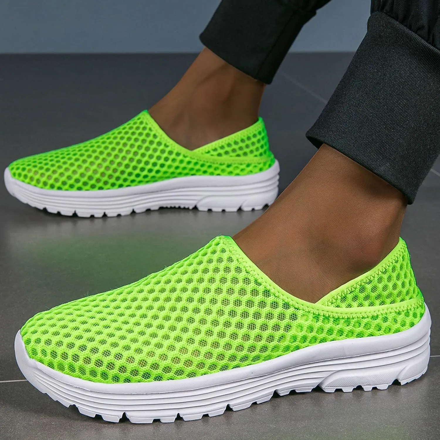 Arch Support Sports Shoes for Men Comfortable Breathable Lightweight Tennis Shoe Arch Support Plantar Fasciitis