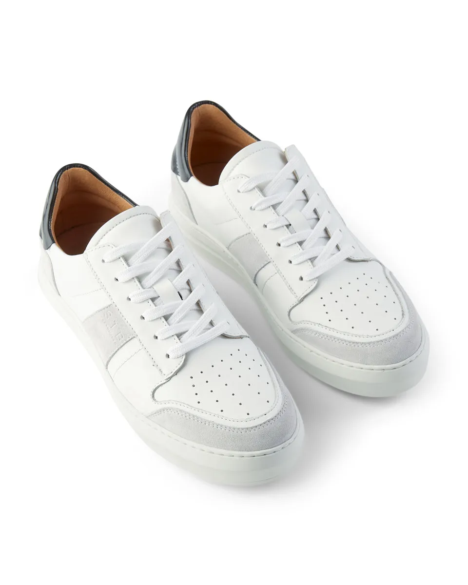 Aren Court Sneaker - BLACK / WHITE