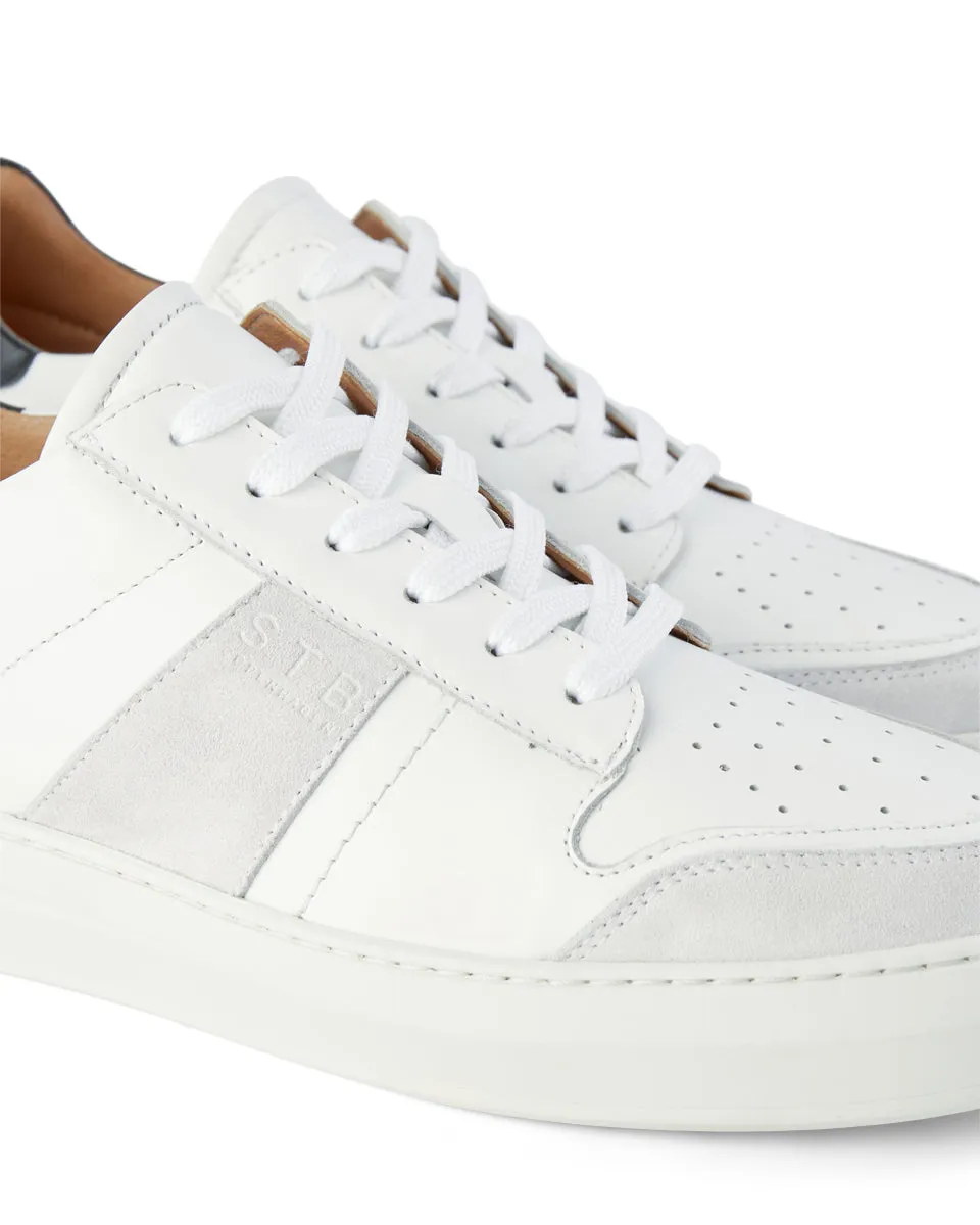 Aren Court Sneaker - BLACK / WHITE