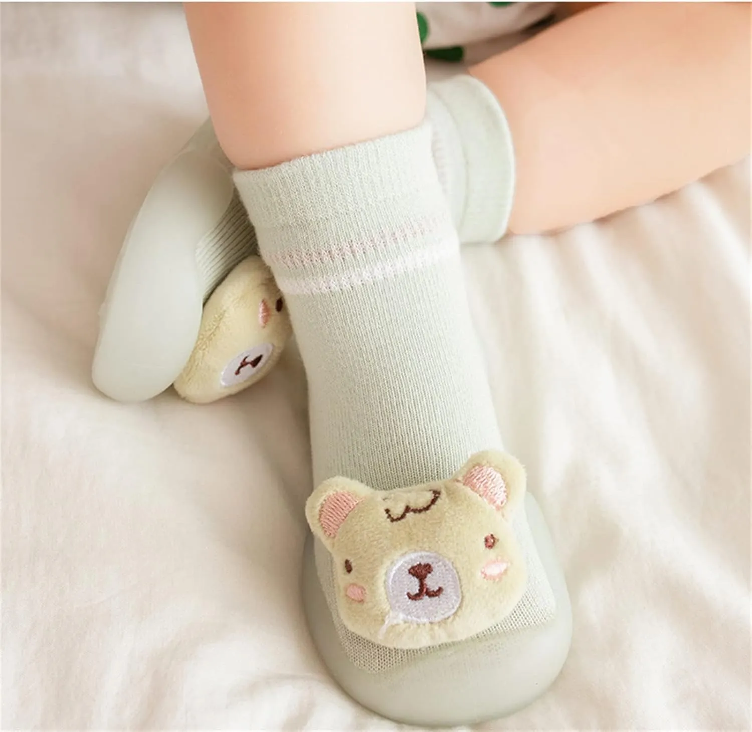 Baby Girl Shoes,Baby Sock Shoes Toddler Newborn Boys Girls First Walking Shoes Cute Cartoon Antislip 0-3 Years