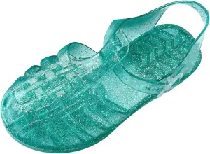 Baby Toddler Slip On Shoes Kids Boys Girls Cute Sandals Fruit Jelly Hollow Out Non-slip Soft Sole Beach Sandal Shoe L-461 Green 8.5