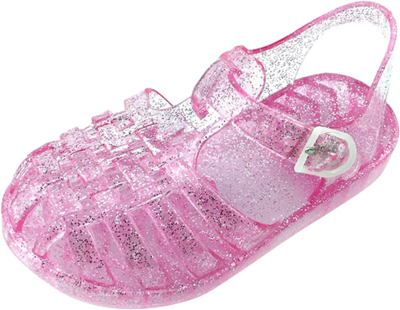 Baby Toddler Slip On Shoes Kids Boys Girls Cute Sandals Fruit Jelly Hollow Out Non-Slip Soft Sole Beach Sandal Shoe