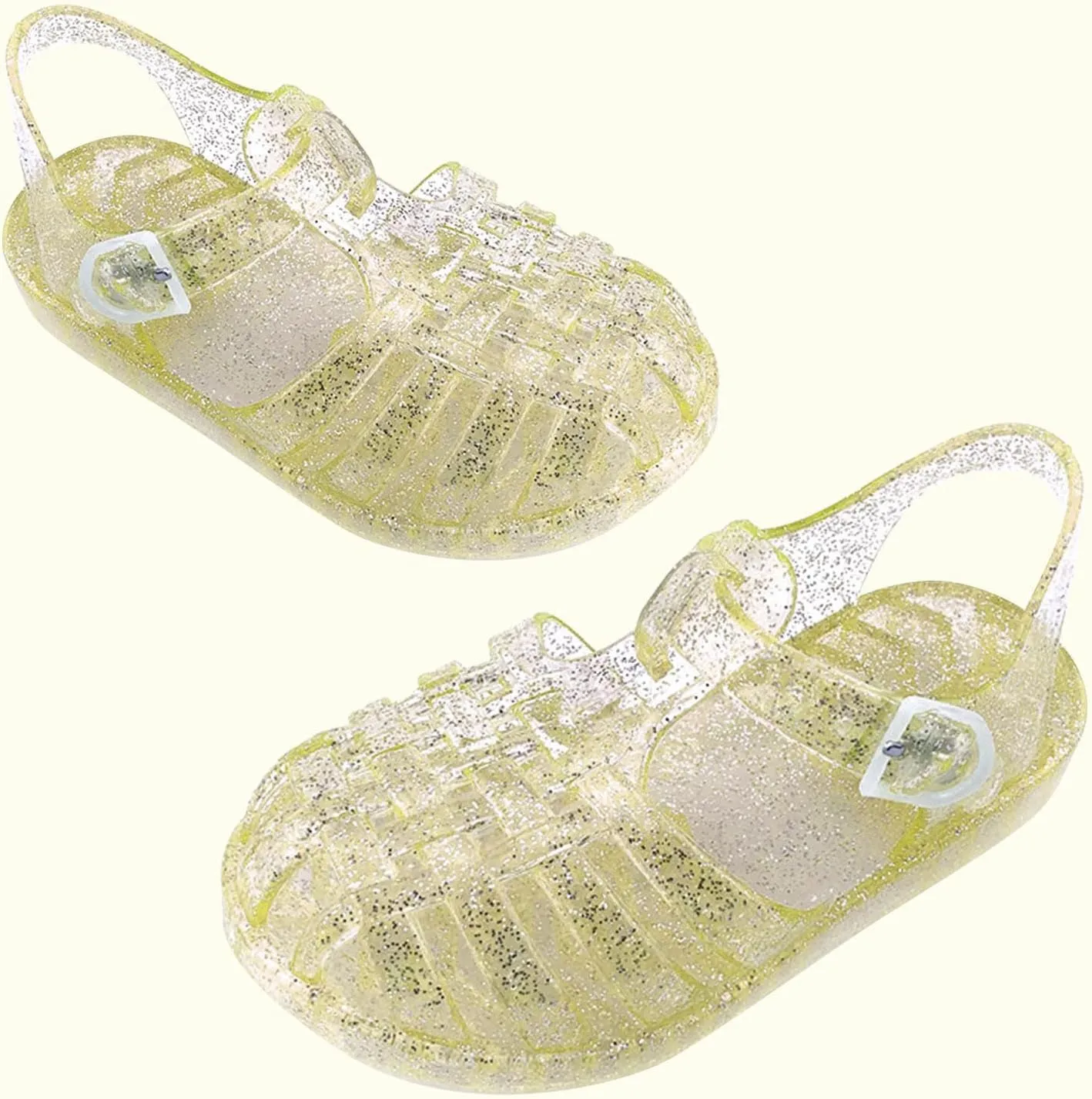 Baby Toddler Slip On Shoes Kids Boys Girls Cute Sandals Fruit Jelly Hollow Out Non-Slip Soft Sole Beach Sandal Shoe