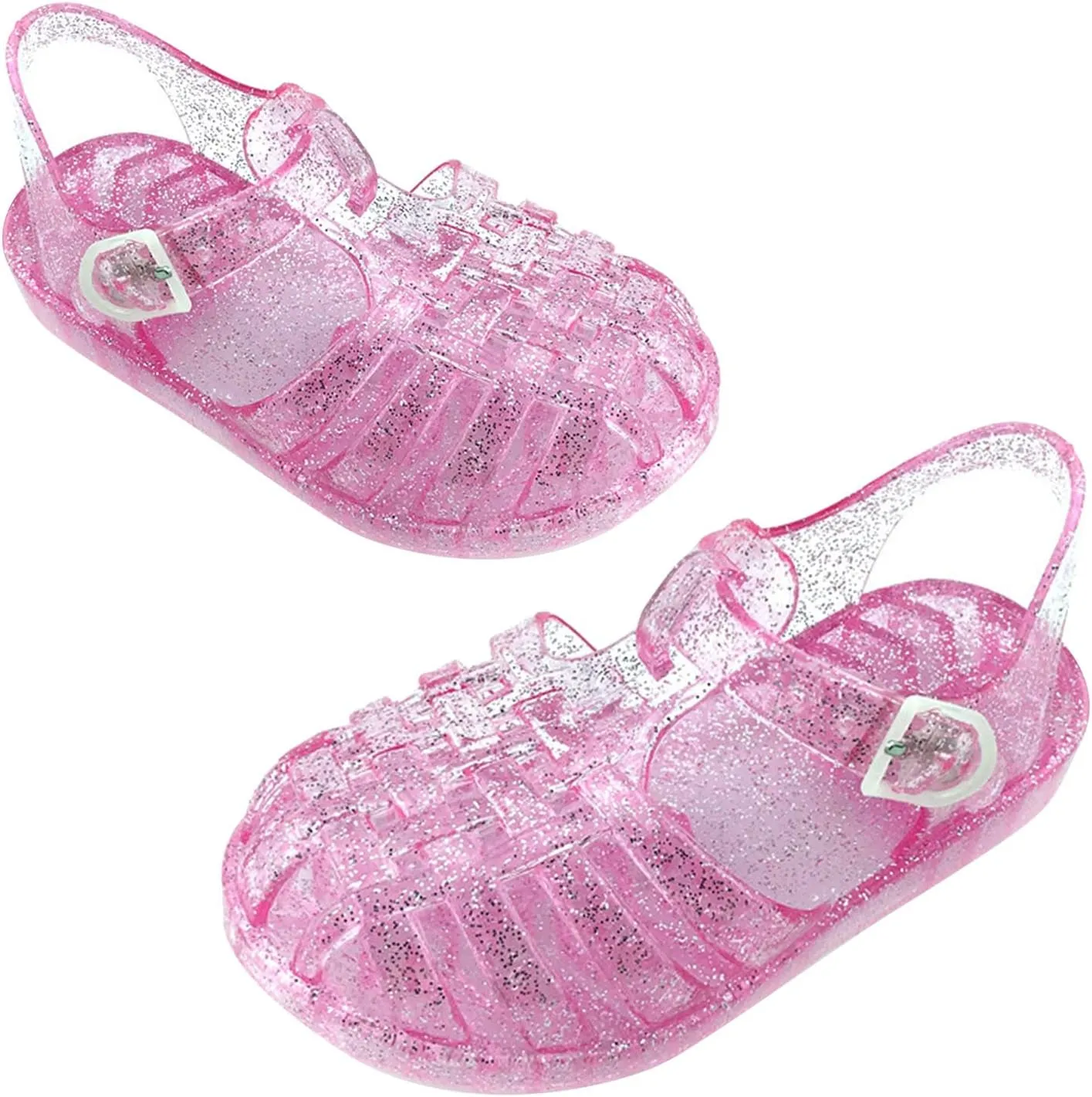 Baby Toddler Slip On Shoes Kids Boys Girls Cute Sandals Fruit Jelly Hollow Out Non-Slip Soft Sole Beach Sandal Shoe