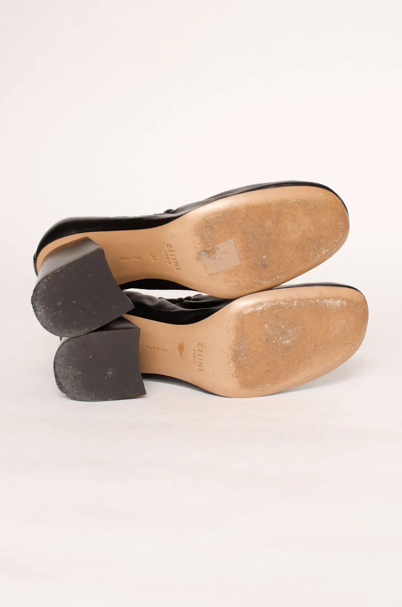 BALLERINA BLACK HEELS
