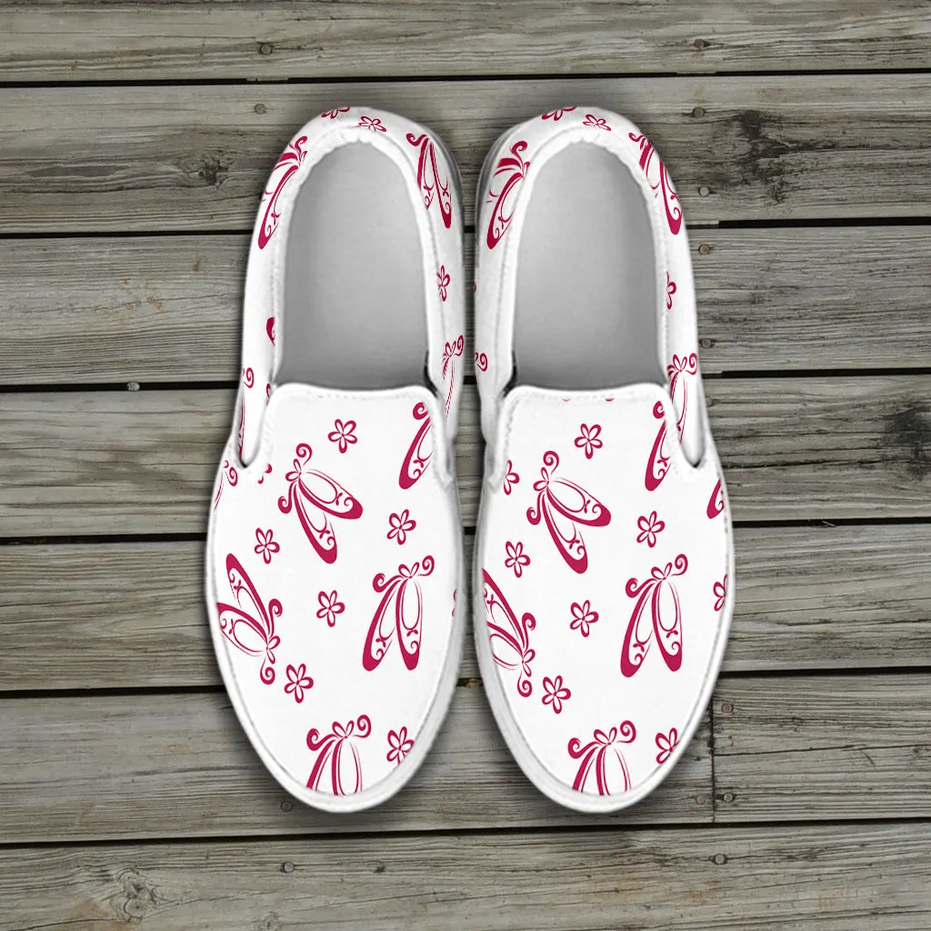 Ballet Slippers Slip Ons