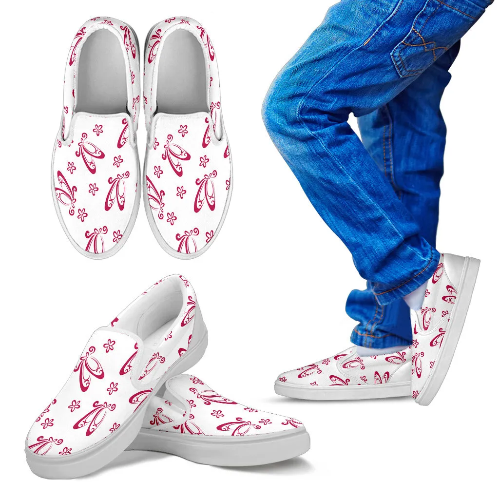 Ballet Slippers Slip Ons