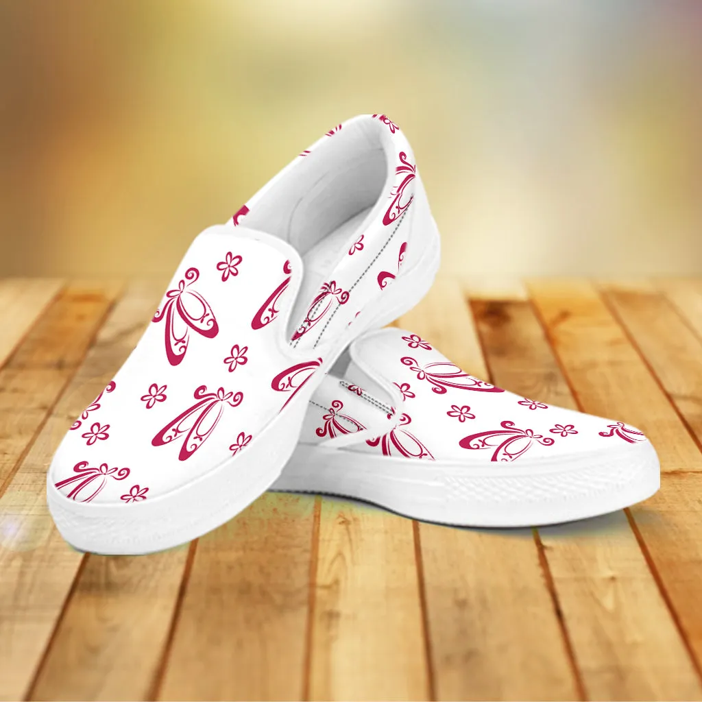Ballet Slippers Slip Ons