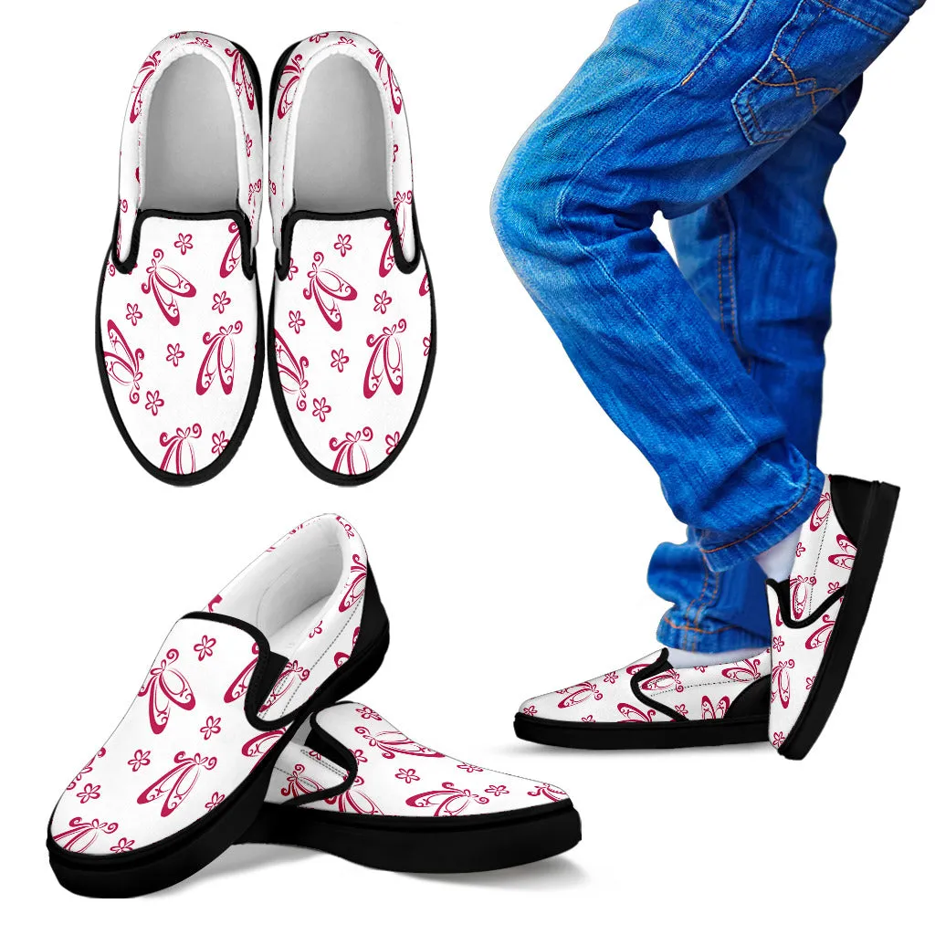 Ballet Slippers Slip Ons