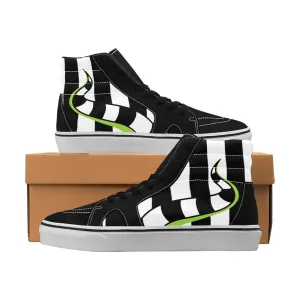 Beetlejuice & Sandworm High Top Sk8 Sneakers (Men Sizes)