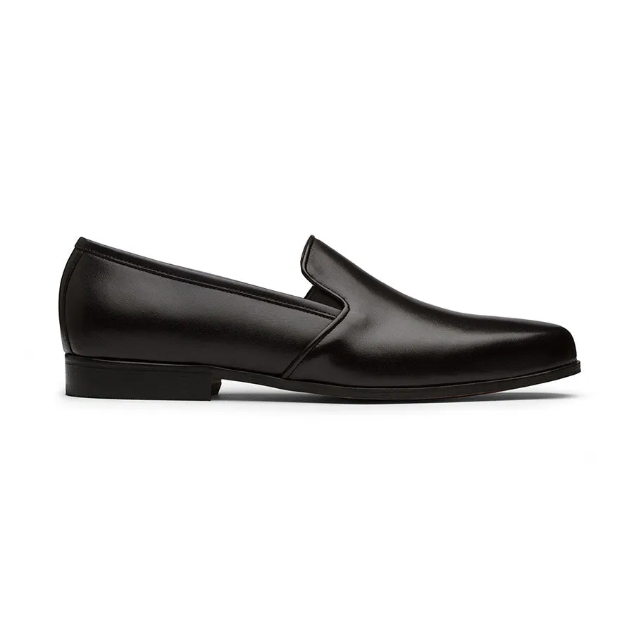 Black Elastic Loafers