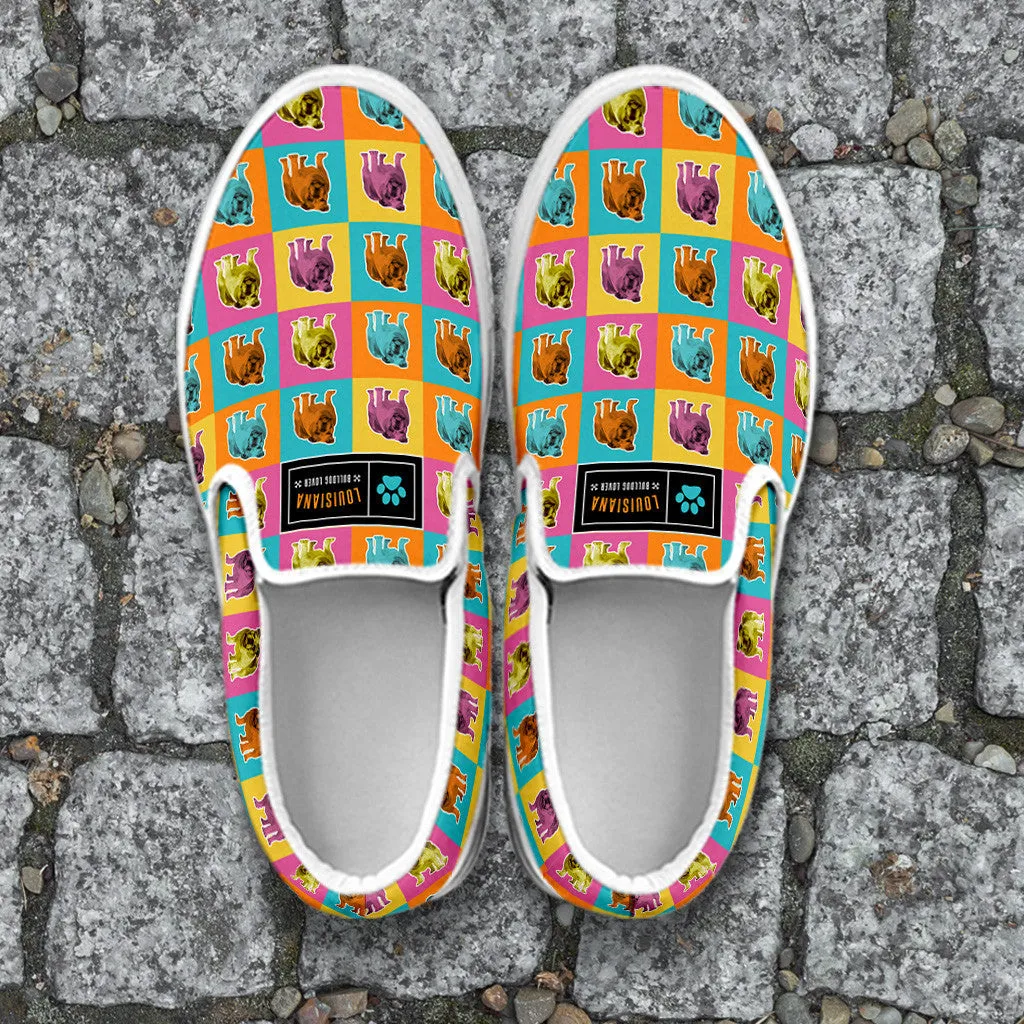 Bulldog Slip Ons