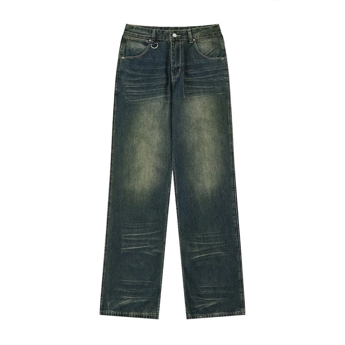 Distressed High Street Jeans – Trendy Style