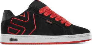 Etnies Men's Low-Top Sneakers Skate Shoe, Black Red, 10.5