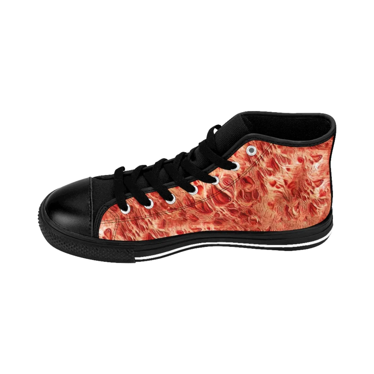 Freddy's Burns - Krueger Shoes | Halloween Freak High Top Canvas Sneakers
