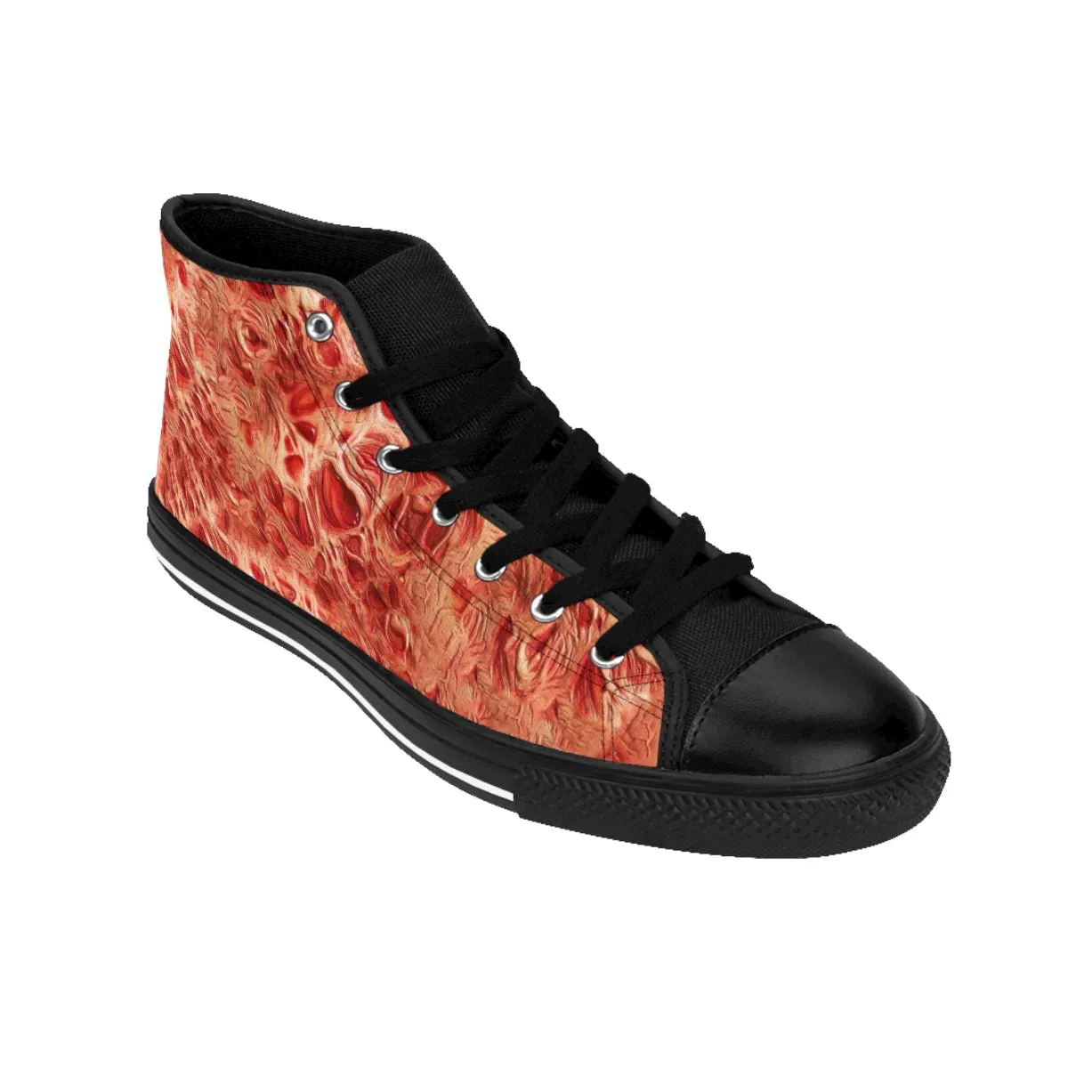 Freddy's Burns - Krueger Shoes | Halloween Freak High Top Canvas Sneakers