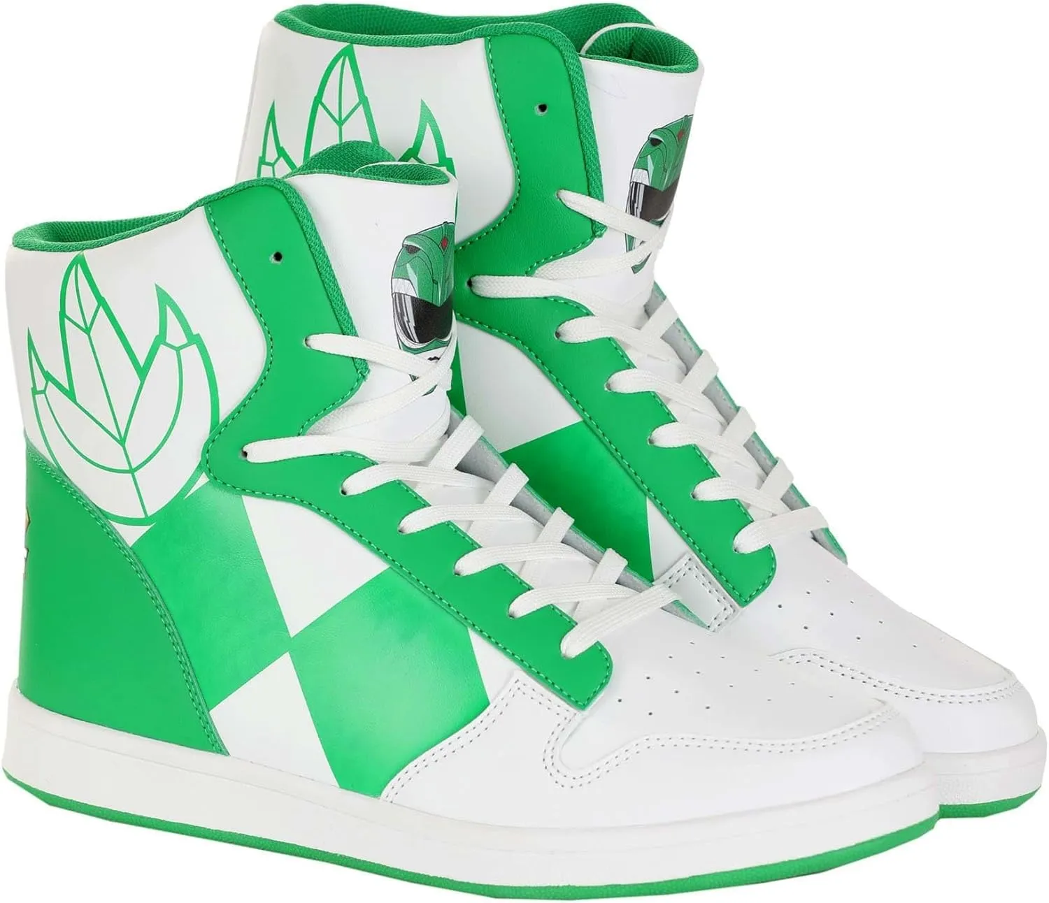 Fun Costumes Inspired Power Rangers Sneakers (Green)