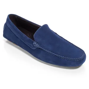 Harrison Blue Suede Driving Shoe