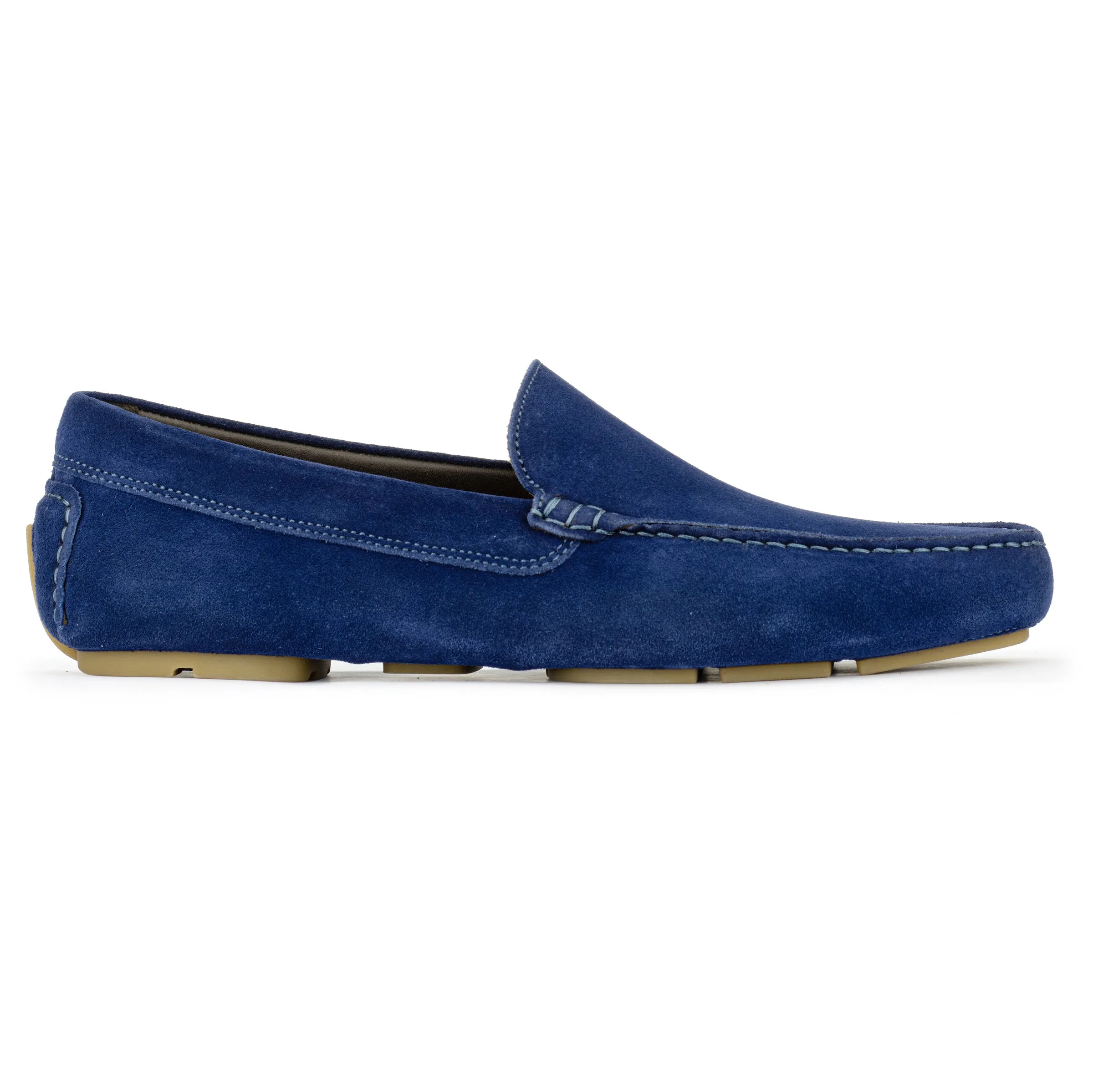 Harrison Blue Suede Driving Shoe
