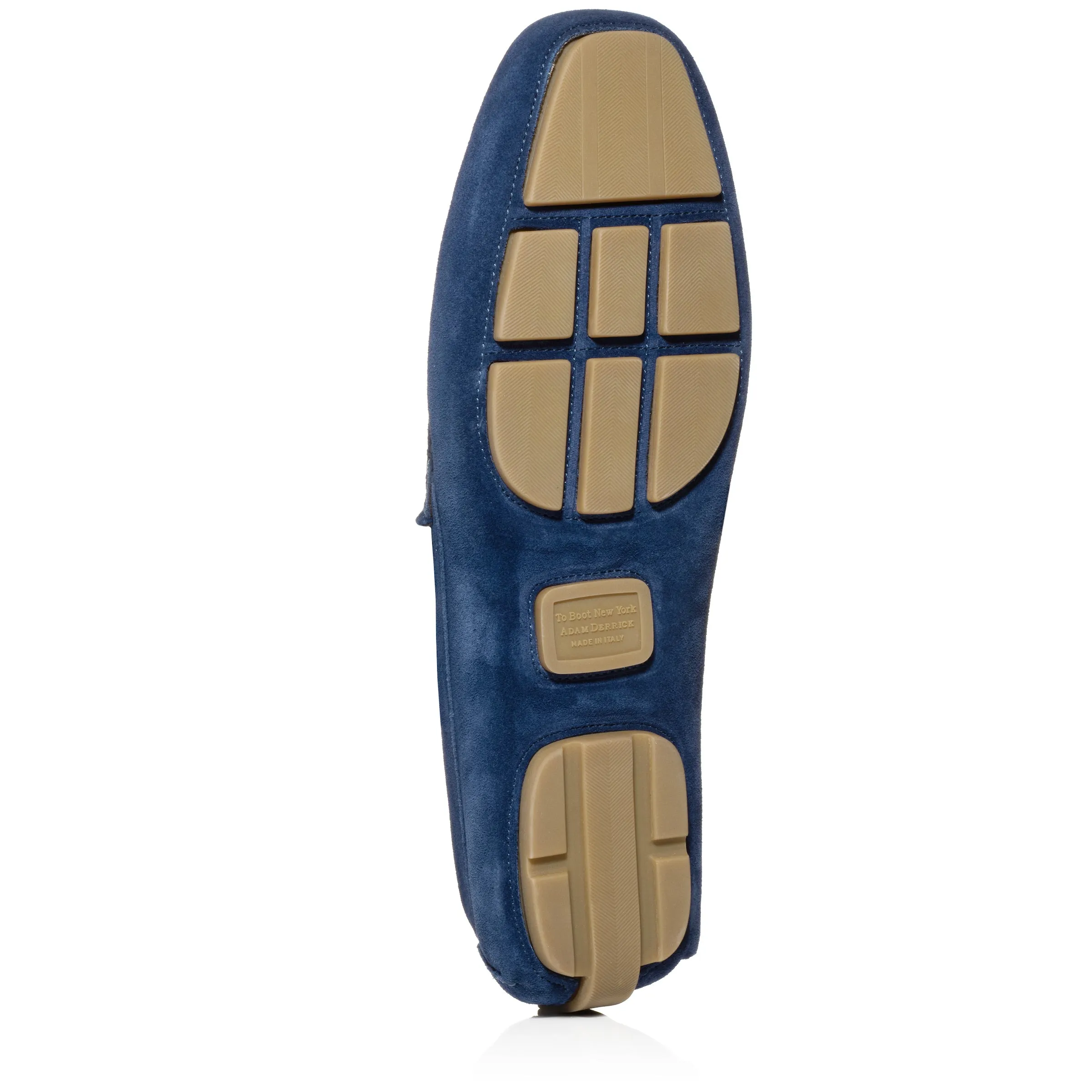 Harrison Blue Suede Driving Shoe