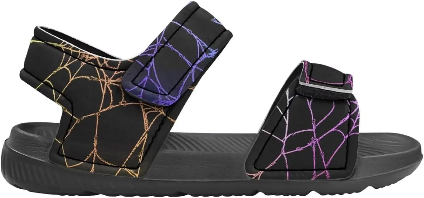 Kids' Easy-On Sandals for Boys - Hook and Loop, Open Toe, Non-slip, for, School, Parties, Weekend Wear