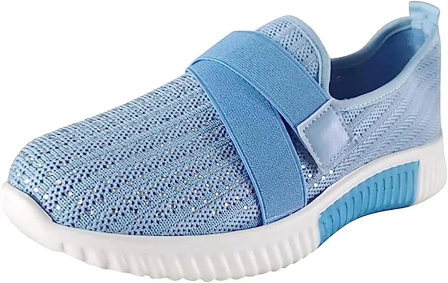 Ladmiple Running Shoes Womens Slip On Fashion Tennis Sport Gym Jogging Walking Comfortable Athletic Fitness Sneakers