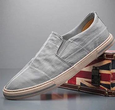 Mondrian Canvas Slip-Ons