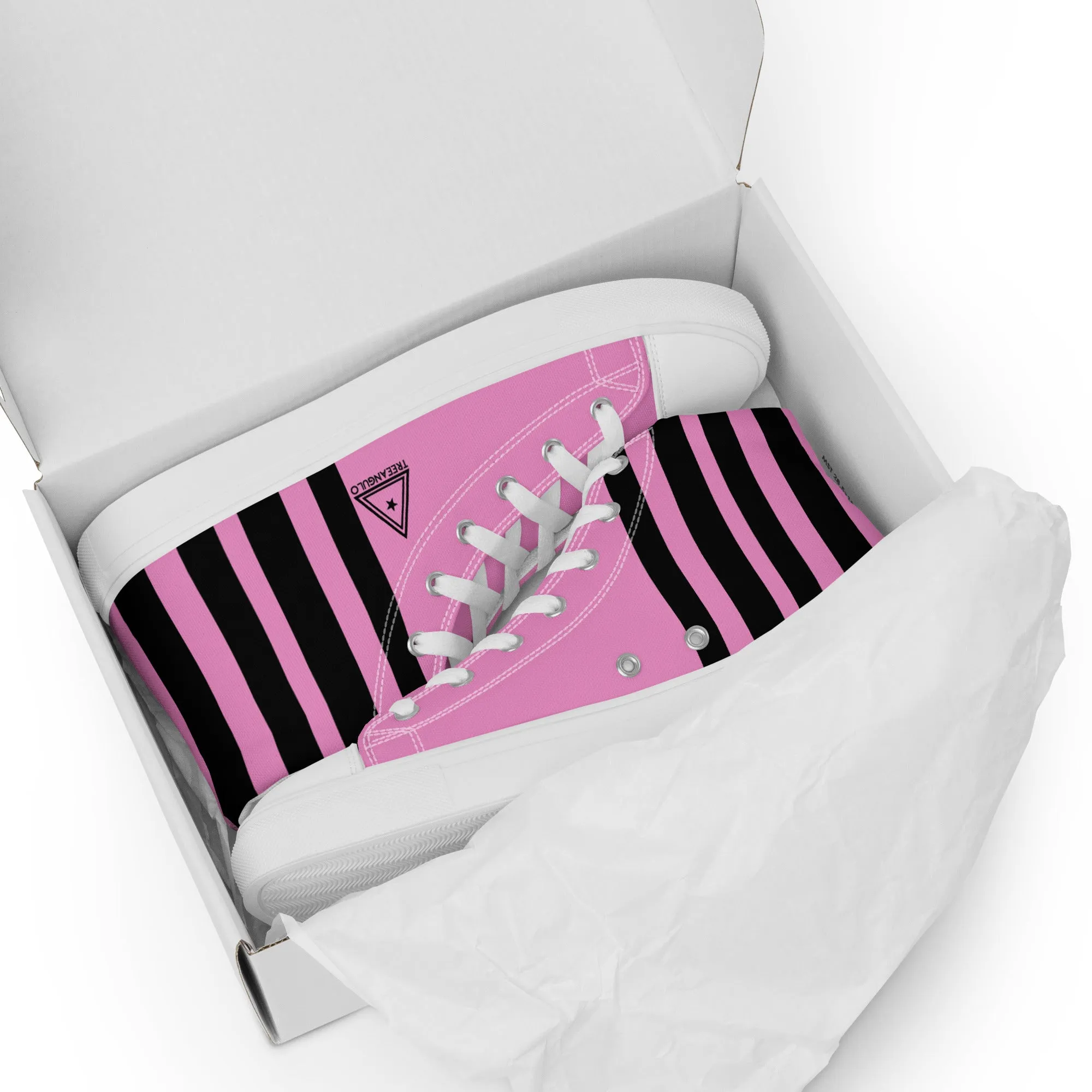 PINKY High top canvas