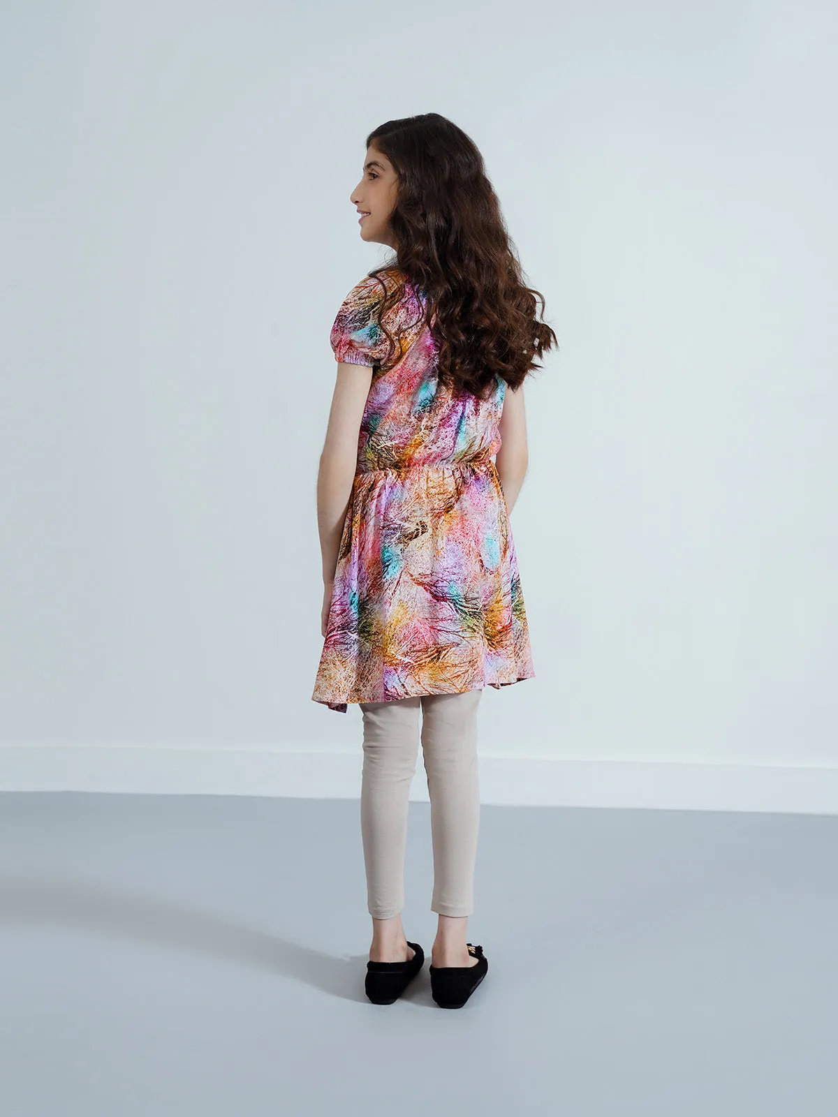 "ELIORA" Soft Printed Cotton Dress