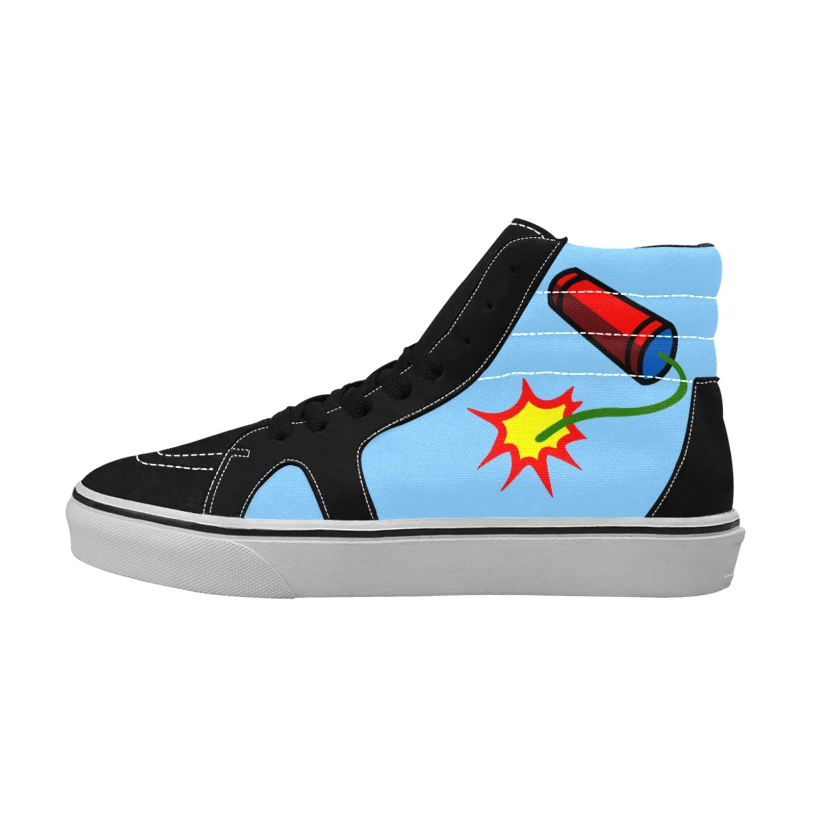 Retro Popping Firecracker High Top Sk8 Sneakers