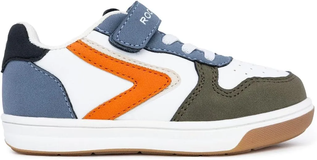 Rockport Kids' Adjustable Strap & Bungee Sneakers | Comfortable Casual Shoes for Boys & Girls (Toddler/Little Kid Sizes)