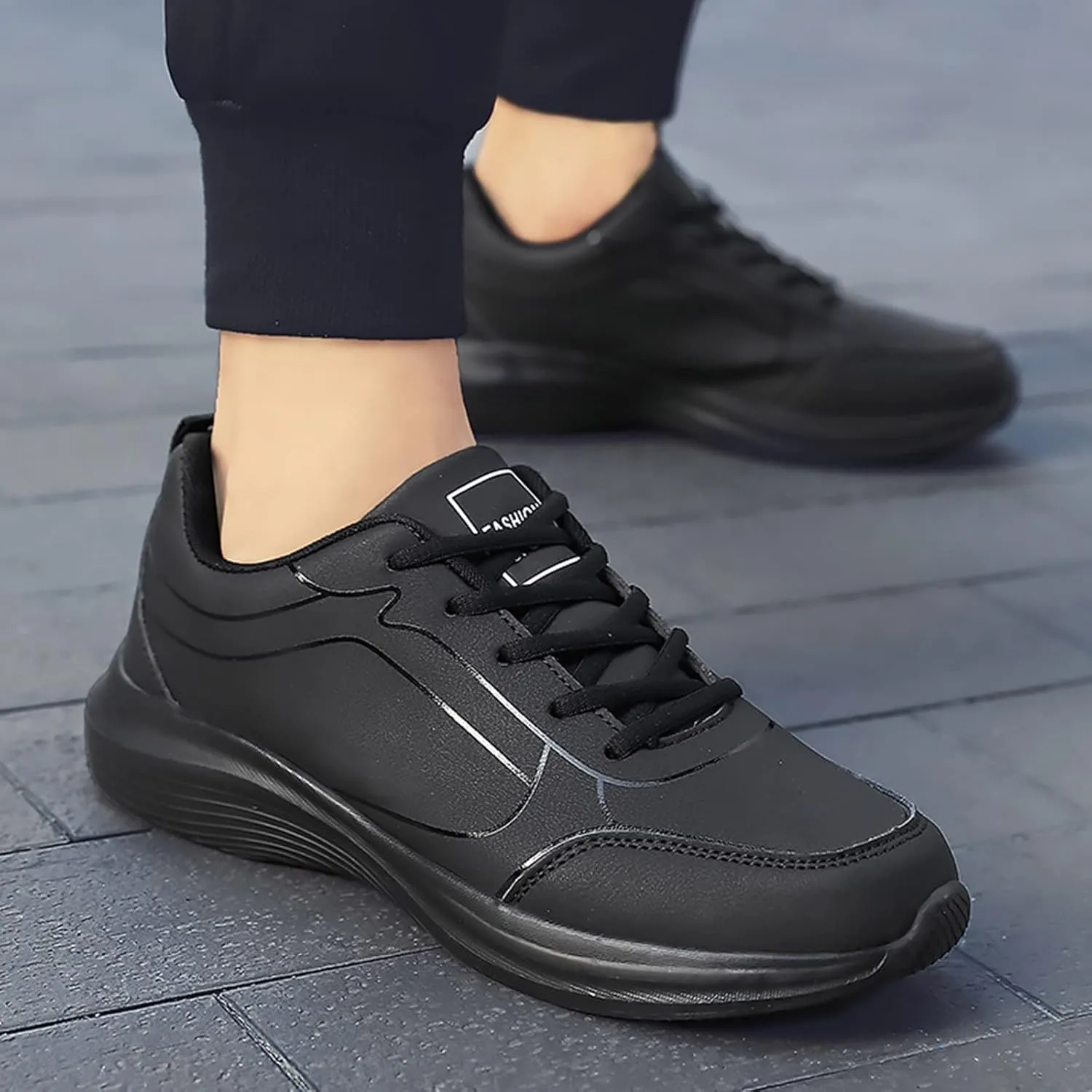 Running Shoes for Men Non Slip Walking Sneakers Athletic Jogging Shoes Comfort Workout Sneakers Active Tennis Shoes
