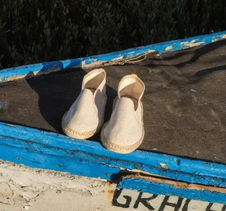 Sebastian – Herren Canvas-Espadrilles mit Jutesohle