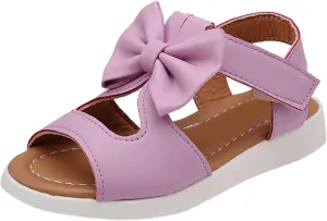 Shoes for Girls Bowknot Hollowed Out Sandals Hollowed Out Non-Slip Small Leather Shoes Cute Princess Toddler Shoes