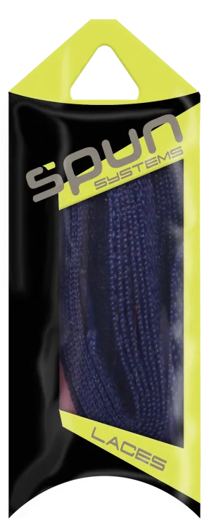 Spun™ Flat Athletic ShoeLaces - Navy