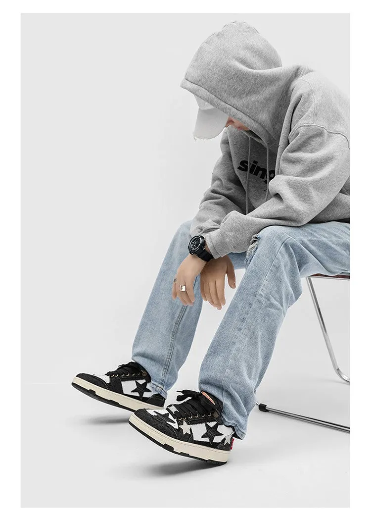 Star | Black Sneakers