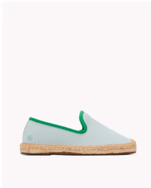 The Smoking Slipper - Contrast Piping - Mint / Green - Kids'