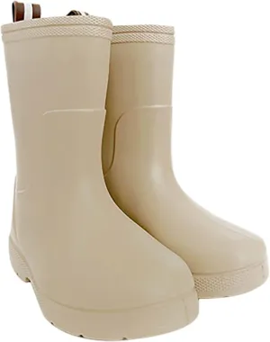 Toddler Slip on Rain Boots Kids Rain Boots Long Rainboots for Boys Girls Easy-on Lightweight Infant Girl Shoes