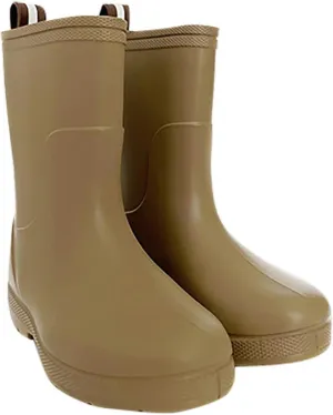Toddler Slip on Rain Boots Kids Rain Boots Long Rainboots for Boys Girls Easy-on Lightweight Infant Girl Shoes