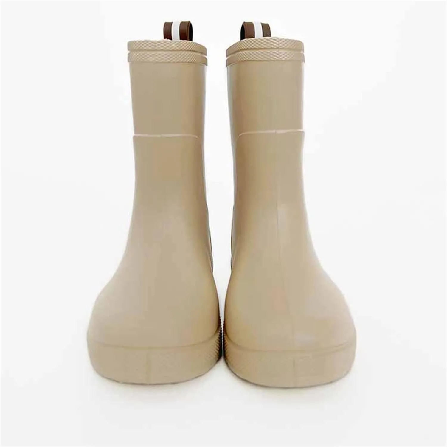 Toddler Slip on Rain Boots Kids Rain Boots Long Rainboots for Boys Girls Easy-on Lightweight Infant Girl Shoes