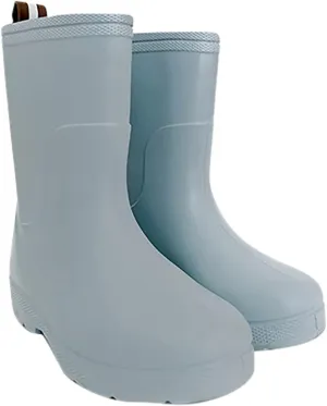 Toddler Slip on Rain Boots Kids Rain Boots Long Rainboots for Boys Girls Easy-on Lightweight Infant Girl Shoes