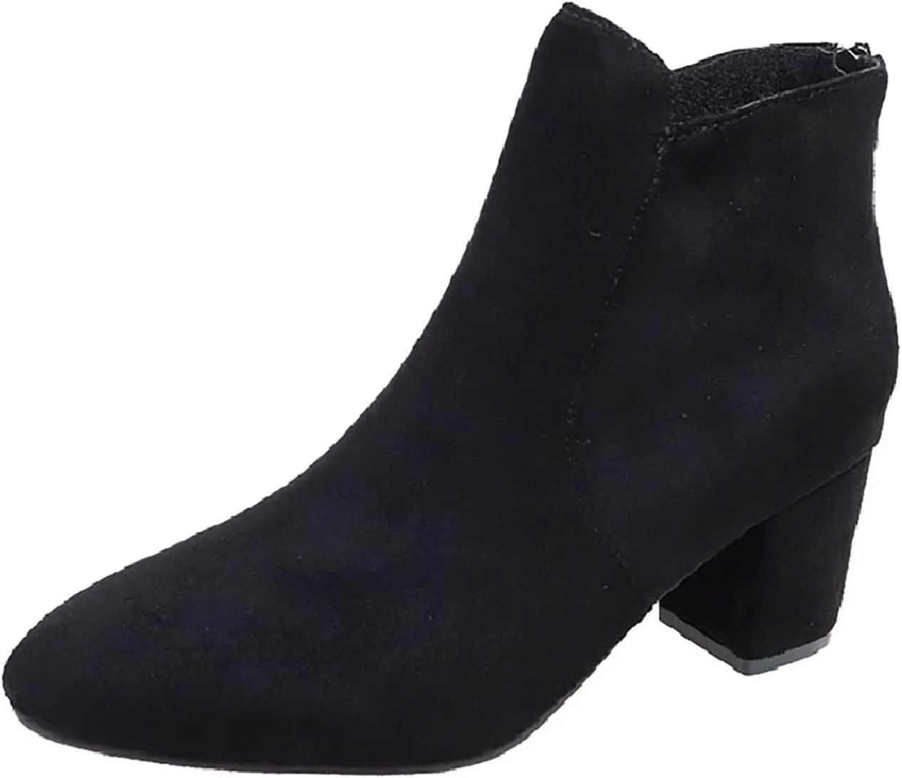 Womens Ankle Boots Women Booties Ankle Womens Short Western Boots Heeled Bootie for Women Dressy Closed Head Cute Cozy Lace-up Round Toe Comfortable Low Heel