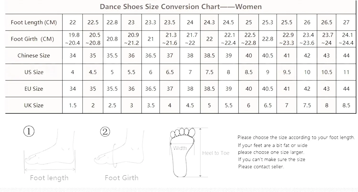 Women's Salsa Rumba Samba Shoes - Latin Ballroom Dance Sandals, 10CM/3.9Inch Heel Height