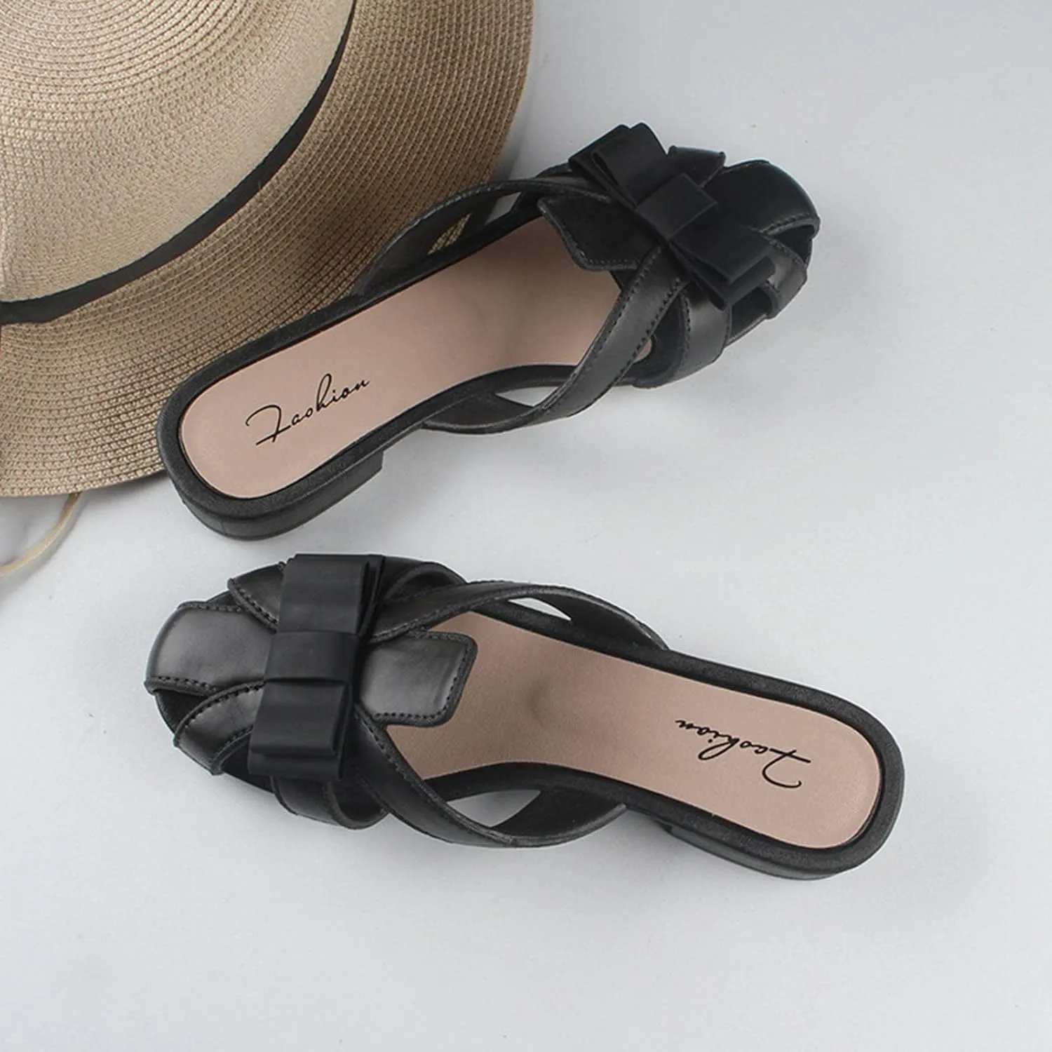 Women's Sandals Mesh Breathable Lace Up Flat Shoes Rhinestone Lightweight Cute Chunky Heeled Sandals Comfort Slip on Strappy Wedge Battle Dress Non Slip Ankle indoor canvas wedges F78-Black