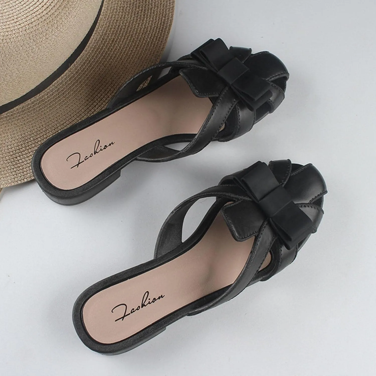 Women's Sandals Mesh Breathable Lace Up Flat Shoes Rhinestone Lightweight Cute Chunky Heeled Sandals Comfort Slip on Strappy Wedge Battle Dress Non Slip Ankle indoor canvas wedges F78-Black