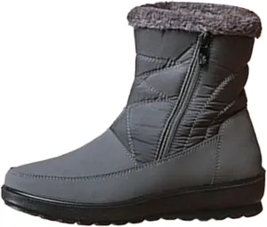 Women's Snow Boots Waterproof Winter Boots Non Slip Fur Lined Booties Winter Warm Outdoor Ankle Boots Outdoor Sneakers Winter Shoes